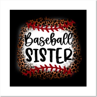 Baseball Sister Leopard Baseball Sister Posters and Art